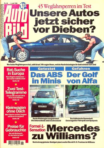 Deckblatt Auto Bild (26/1994)
